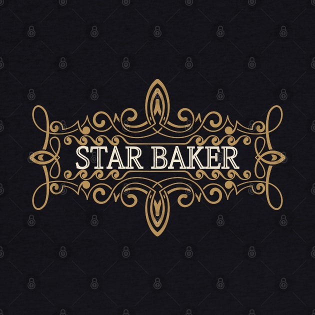 Star baker. Great gift for  baking  lover. by lakokakr